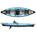 Waimea Bay Rigid Inflatables Drifter 1 Seater Inflatable Fishing Kayak Multicolor
