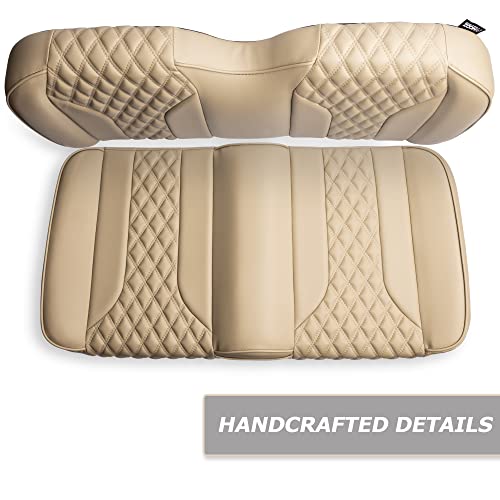 MODZ® FS2 Custom Golf Cart Front Seat for Yamaha G29 Drive - [2007-2016] - Khaki Base