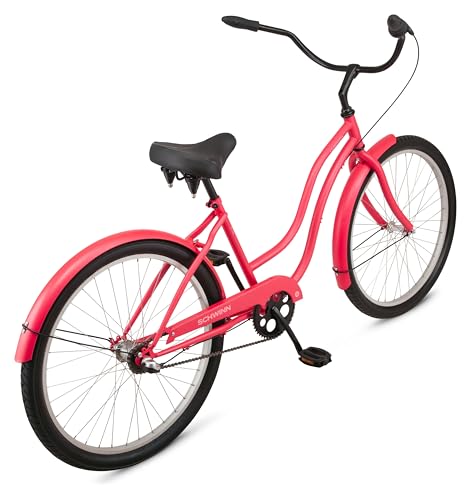 Schwinn Mikko Adult Beach Cruiser Bike Pink