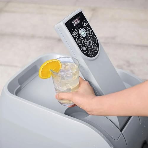 Bestway SaluSpa Santorini HydroJet Inflatable Hot Tub with 180 Jets