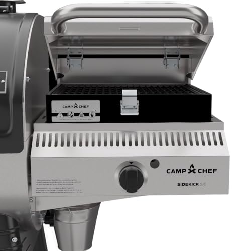 Camp Chef Woodwind 24 Pellet Grill with Sidekick Sear Black