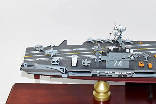 Squadron Nostalgia LLC USS John C Stennis CVN-74 Nimitz Class Carrier Model Mahogany 24 Inch Navy