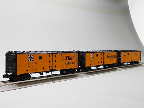Lionel Santa Fe Vision Reefer Set 3 Pack 2326300 Orange
