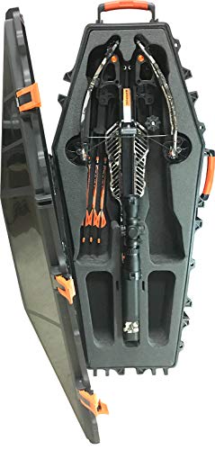 RAVIN Crossbows Hard Case with Shoulder Sling and Hunting Broadheads Kit Black