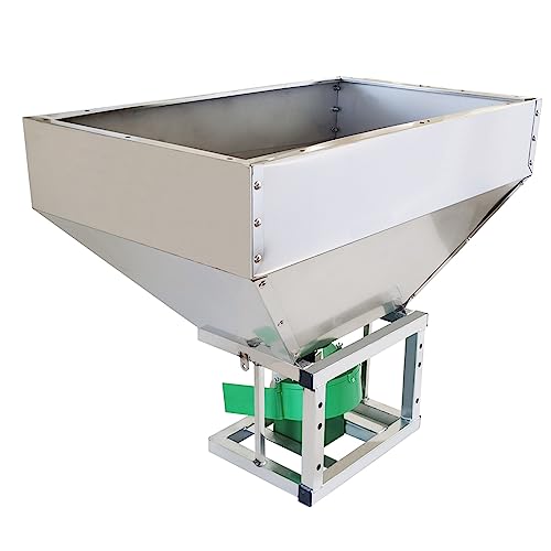INTSUPERMAI ATV Broadcast Spreader 160L Capacity Stainless Steel Fertilizer Feeder