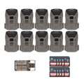 Wildgame Innovations Wraith 2.0 Lightsout Trail Camera Bundle with 40 Infrared LEDs, 32GB Memory Cards & USB Card Reader (10-Pack)