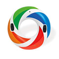 Intex Inflatable Color Whirl Tube Pool Raft with Handles 24 Pack