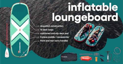 Pelican LoungeBoard Inflatable SUP Blue