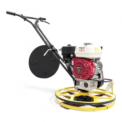 HOUSE OF CONTRACTORS HOC PMES60 Pro Power Trowel Edger Black + Yellow