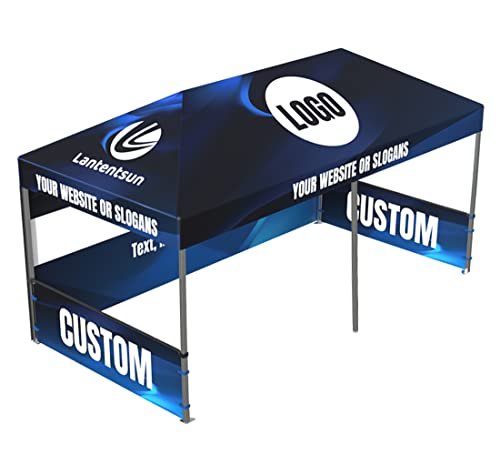 LANTENTSUN 10X20ft Custom Pop Up Canopy Tent Kit with Walls and Frame - Custom Color