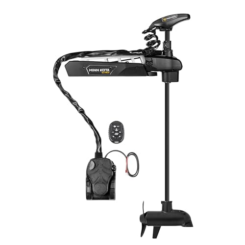 Minn Kota Ultrex Quest Trolling Motor 90/115 lb. Thrust 52" Shaft Dual Spectrum Chirp Sonar Micro Remote Black
