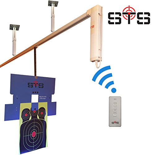 Super Target Systems Complete DIY Target Retrieval System for Shooting Ranges Indoor or Outdoor 45