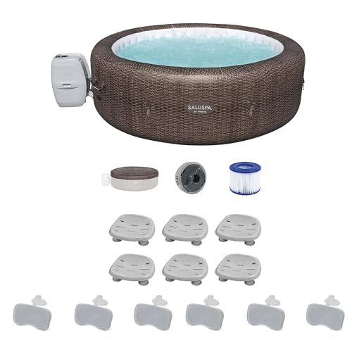 Bestway Coleman St Moritz AirJet Inflatable Hot Tub with EnergySense Cover