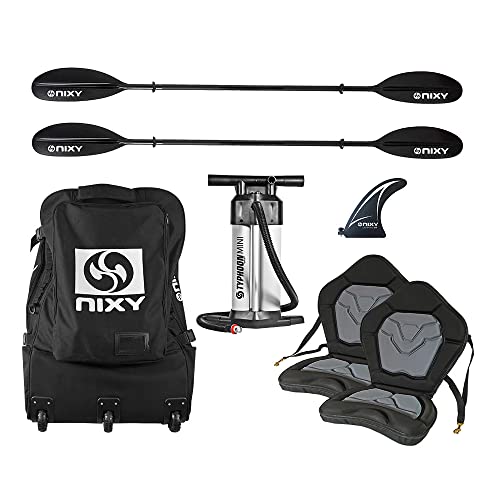 NIXY Tahoe Inflatable Kayak Yellow