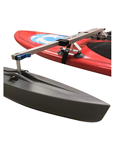 Spring Creek Manufacturing Hydrodynamic SUP Stabilizer Float Package Gray