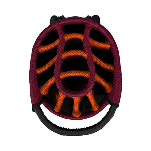 Team Effort Virginia Tech Hokies Caddie Carry Hybrid Golf Bag - Virginia Tech Hokies