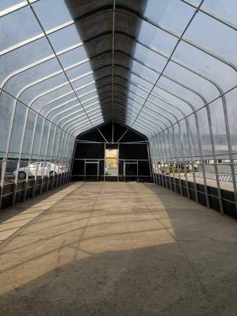 Silkroad Greenhouse Fully Automated Light Dep Greenhouse Black
