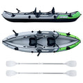 Elkton Outdoors Inflatable Fishing Kayak Green