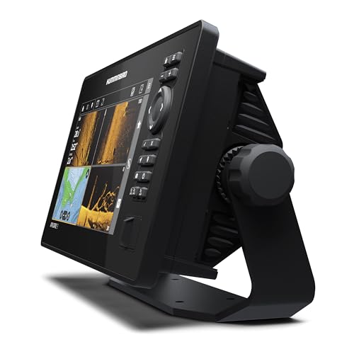 Humminbird XPLORE 9 GPS Fish Finder Head Unit with MEGA Side Imaging+ & HD Touchscreen Display Black