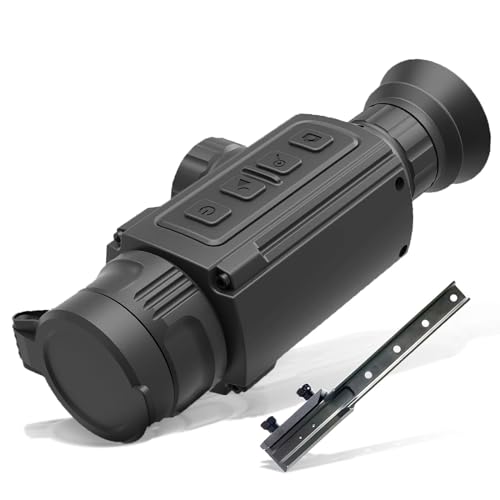 GOYOJO Night Vision Monocular Thermal Imager Laser Range Scope 640x512 with 32G Memory Card S35 35mm Lens