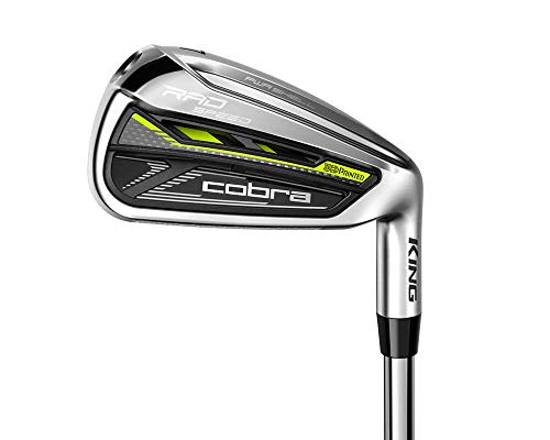 Cobra Radspeed Combo Iron Set Men's Right Hand Satin Chrome-Black-Turbo Yellow