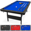 GoSports 7 ft Billiards Table Portable Pool Table Blue