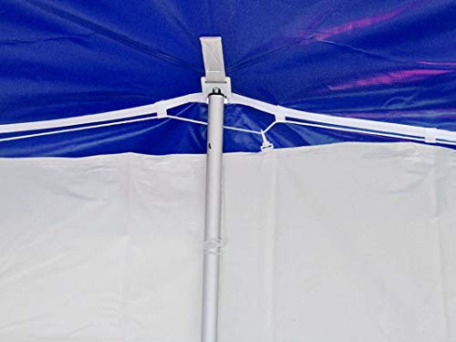 TentandTable 20x20 Premium Outdoor Wedding Event Party Canopy Pole Tent with Sidewalls Blue