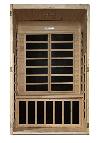 Maxxus Saunas Santiago Elite 2-Person Ultra Low EMF FAR Infrared Sauna