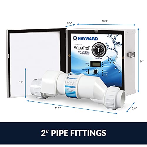 Hayward W3AQ-TROL-RJ AquaTrol Salt Chlorination System White