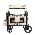 Keenz VYOO Stroller Wagon with Canopy Mocha