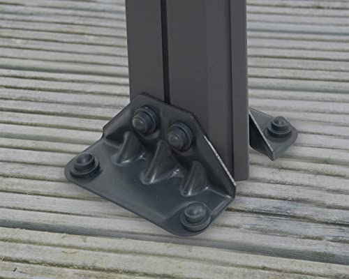 Palram Canopia Milano 10x14 Gazebo Gray/Bronze