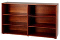 Maxtrix Kids 6 Shelf Low Wooden Bookcase