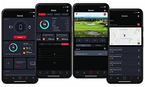 Voice Caddie T8 Golf GPS Watch Black