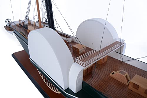 Old Modern Handicrafts Nemesis Ship Model Handcrafted Wood Multicolor