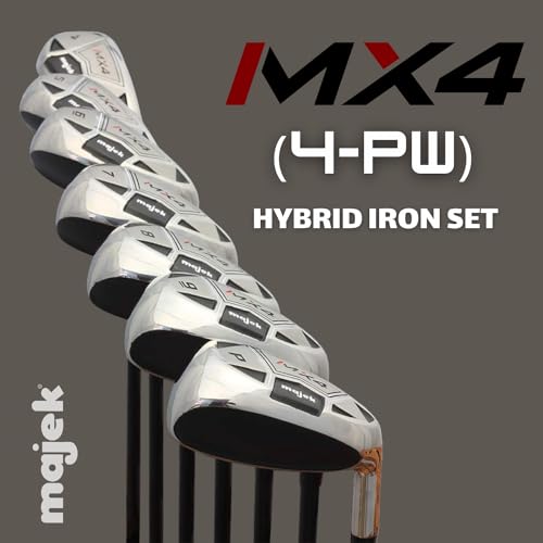 Majek Men’s MX4 Hybrid Iron Set Black