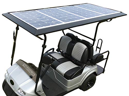Tektrum Universal 120W Solar Panel Battery Charger Kit for Golf Cart - 48V