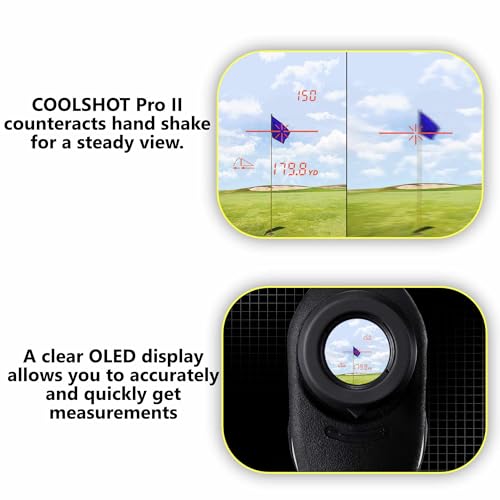 Nikon COOLSHOT ProII Golf Laser Rangefinder White