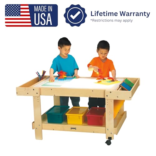 Jonti-Craft Creative Caddie Light Table Wood