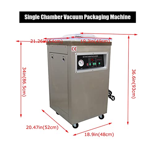 LGXEnzhuo Vacuum Packaging Machine DZ400 with Microcomputer Panel 110V 900W