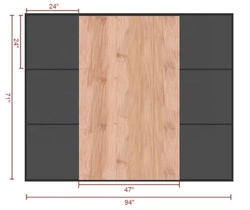 French Fitness FF-WDP20 Weightlifting Deadlift Platform