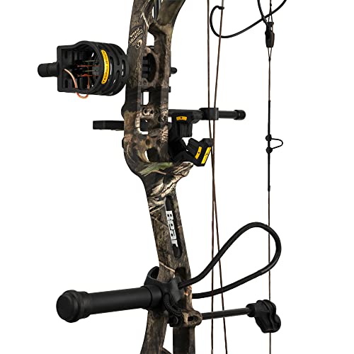 Bear Archery Resurgence Ready to Hunt Compound Bow Package 60 lb Left Hand Mossy Oak Break Up Country DNA