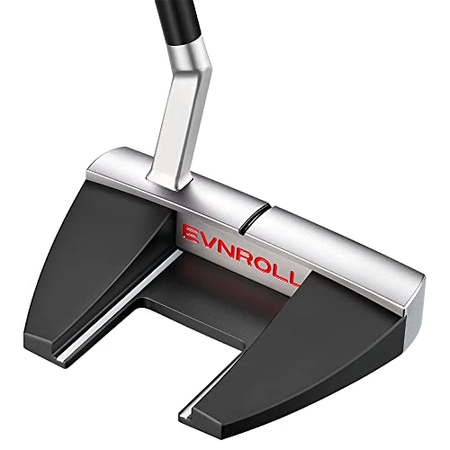 Evnroll 2023 EV5.2 Mallet Putter RH Duo Short Slant TourTac White