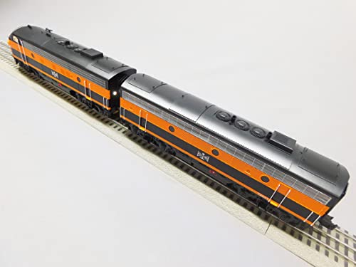 Lionel Bessemer & Lake Erie F7 AB Diesel Locomotive Engine Set O Gauge Multicolor
