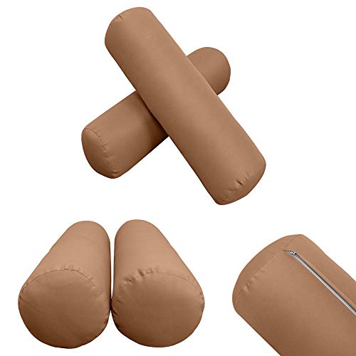 Prolinemax Style1 Twin Size 5PC Outdoor Daybed Mattress Cushion Set Brown