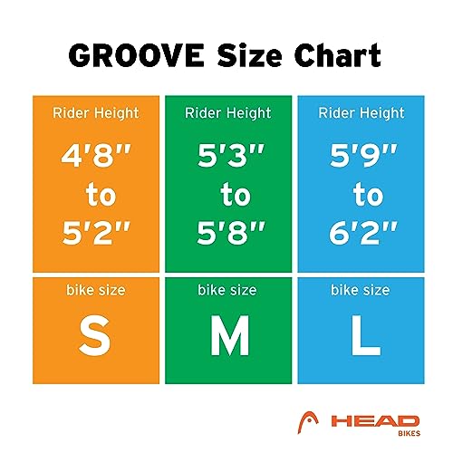 Head Groove Belt Drive Comfort Hybrid Bike Green