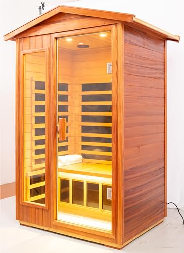 KZPFER Sauna Room Natural Wood