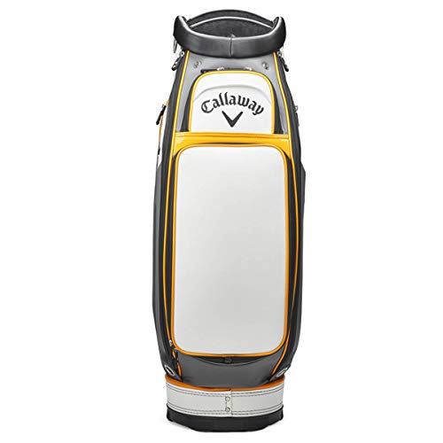 Callaway Men's Golf 2020 Mavrik Staff Bag - Black/White/Orange