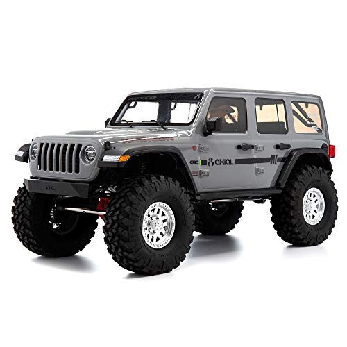 Axial RC Truck 1/10 SCX10 III Jeep JLU Wrangler with Portals RTR Gray