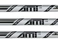 TRUE TEMPER AMT Black Steel Iron Shafts .355 Taper Tip - Set of 8 (Stiff S300)