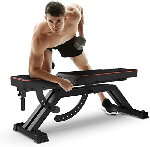 FEIERDUN Weight Bench Black-Parallel Bars